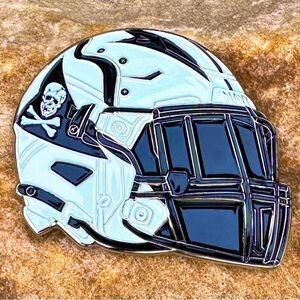 Navy Midshipmen Football Jolly Rogers Collector Helmet Military Challenge Coin !
